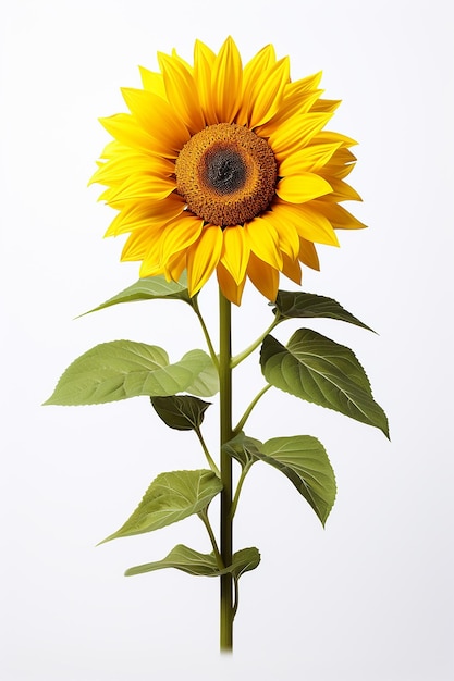 Foto grandangolare retrò Sunflower Glory con regola dei terzi