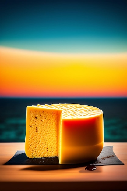 Foto Gratis Deliziosi pezzi di formaggio