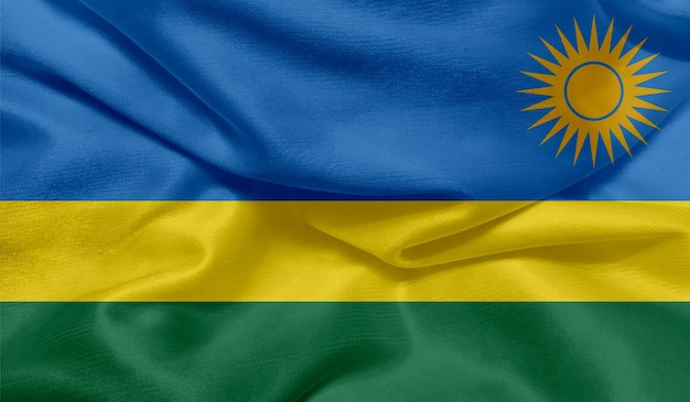 Foto gratis della bandiera del Ruanda