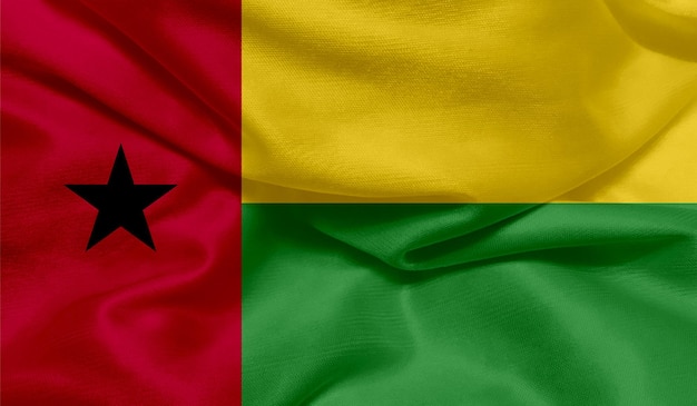 Foto gratis della bandiera della Guinea Bissau
