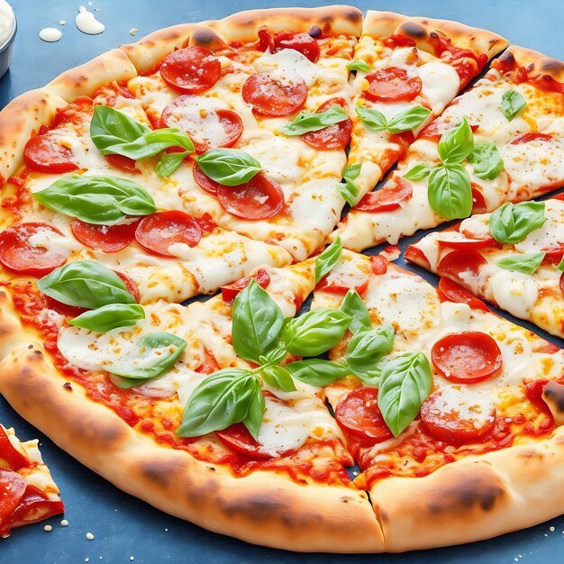 Foto gratis pizza pepe oliva con salsicce ai funghi