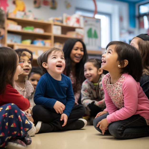 Foto gratis studenti della scuola primaria in classe