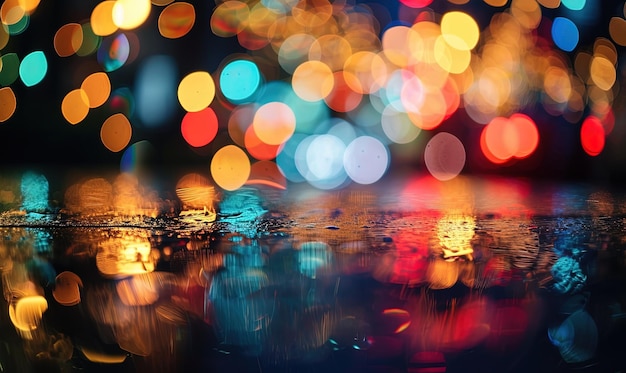 Foto gratuita bellissima musica bokeh colorata bokeh