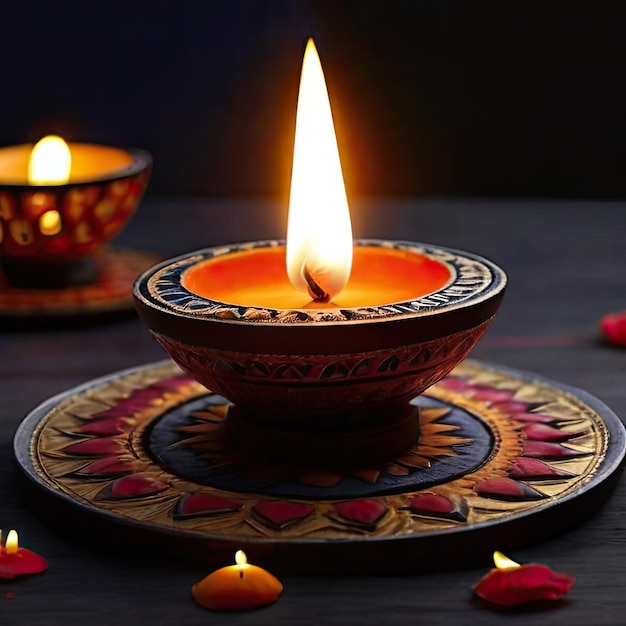 Foto gratuita Diwali Diya Foto