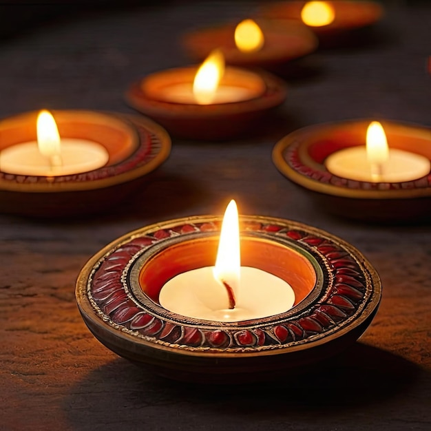 Foto gratuita Diwali Diya Foto