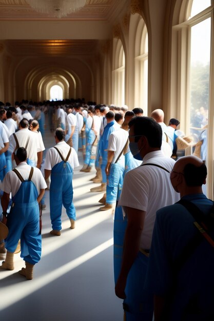 Foto gratuita felice giorno del lavoro lavoro come lavoratore