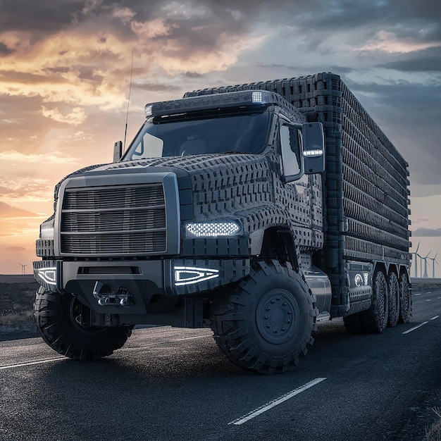 Foto gratuita generato da Ai camion
