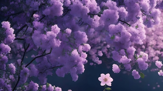 Foto gratuita Il vivace bouquet di fiori di ciliegio illumina la primavera all'aperto