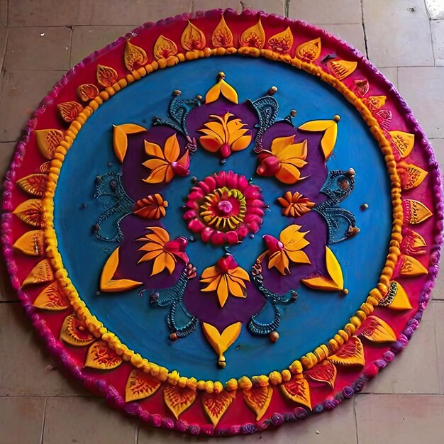 Foto gratuita Rangoli Photos