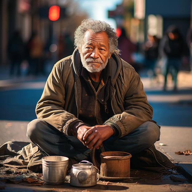 foto in onore della Giornata contro la povertà