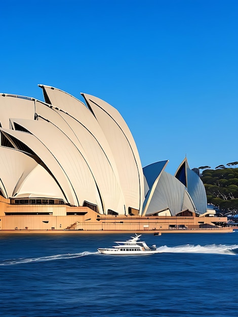 Foto mozzafiato del teatro dell'opera di Sidney in Australia