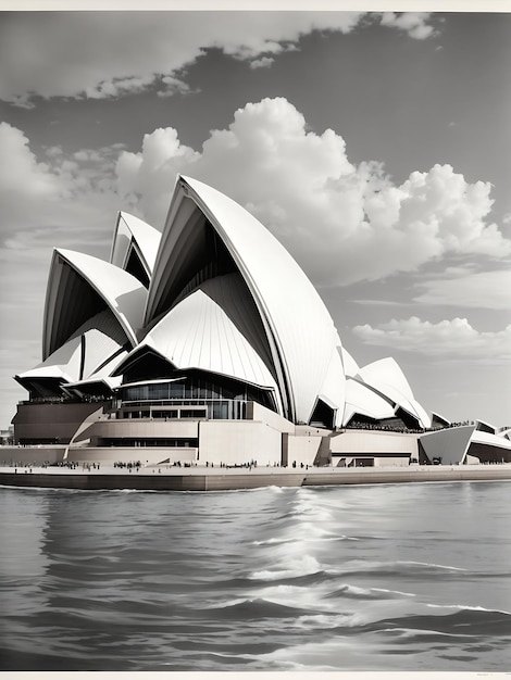 Foto mozzafiato del teatro dell'opera di Sidney in Australia