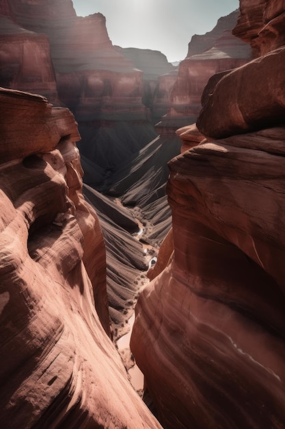 Foto panoramica del Grand Canyon durante il giorno