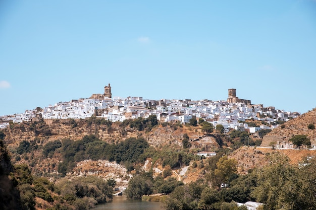 Foto panoramica di Arcos de la Frontera Cadice Spagna