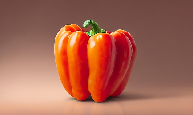 Foto professionale di Capsicum su un tavolo