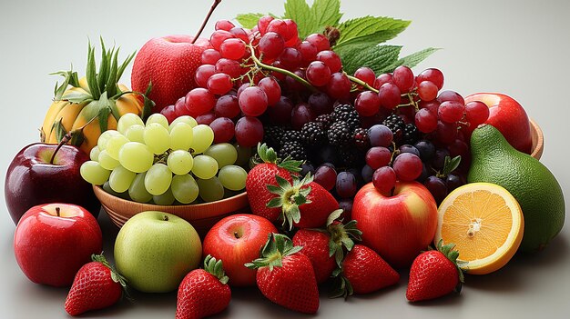 Foto renderizzata 3D del disegno dei frutti