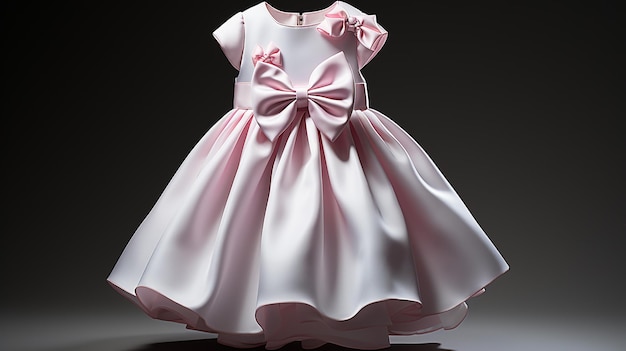Foto renderizzata in 3D di un vestito di una ragazza