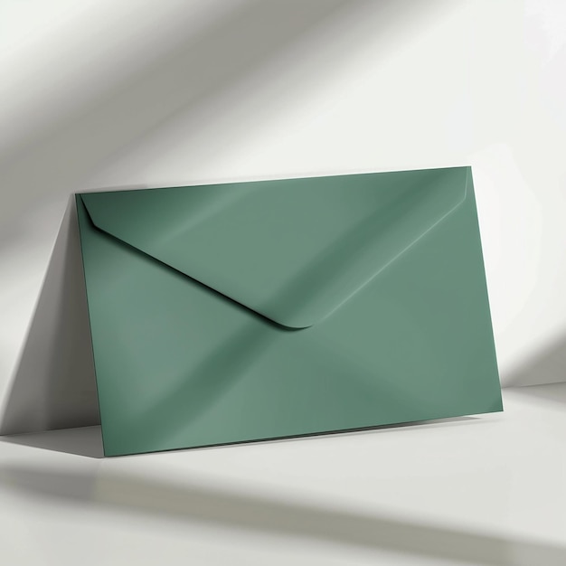 foto renderizzate del modello di invito verde
