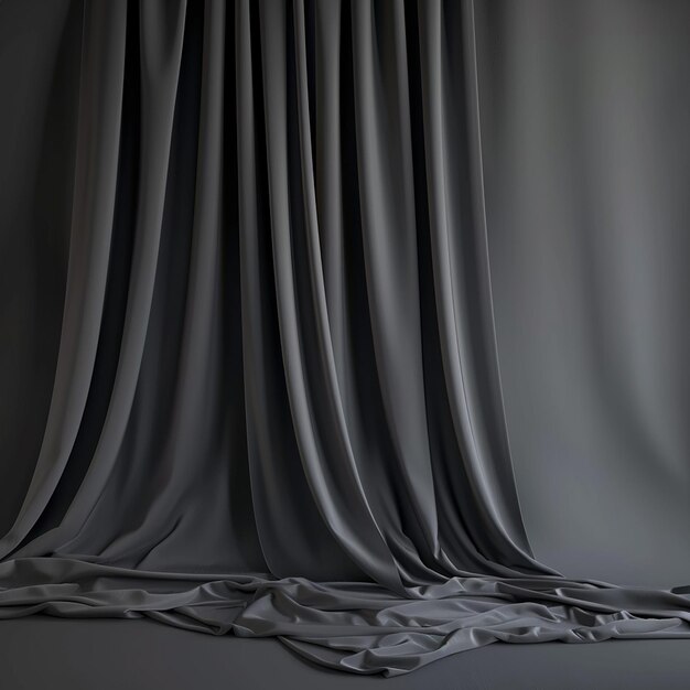 Foto renderizzate in 3D di sfondo grigio scuro