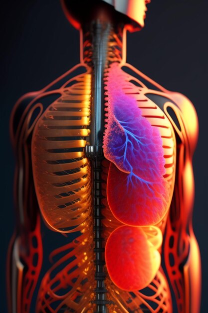 Foto Sistema di organi umani Foto biologica