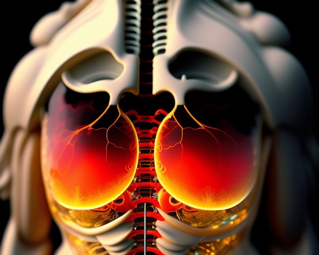 Foto Sistema di organi umani Foto biologica