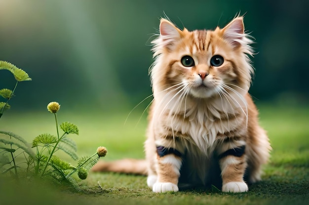 foto un gatto e un topo si guardano l'un l'altro