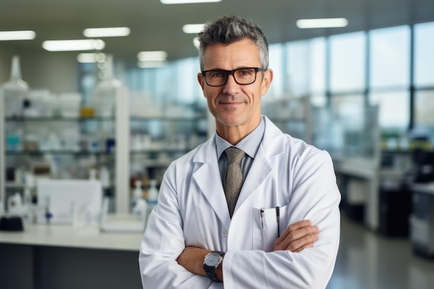 Foto un medico in ospedale