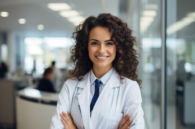 Foto un medico in ospedale