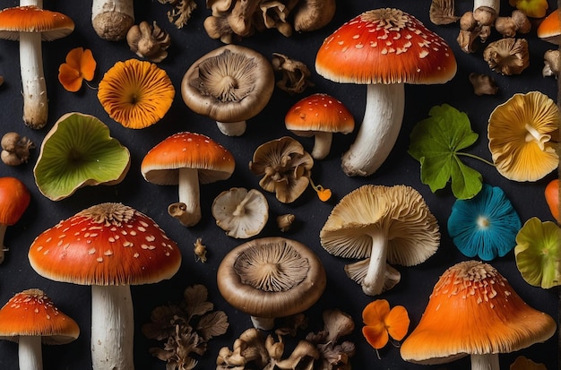 foto vibrante di Mushroom Medley