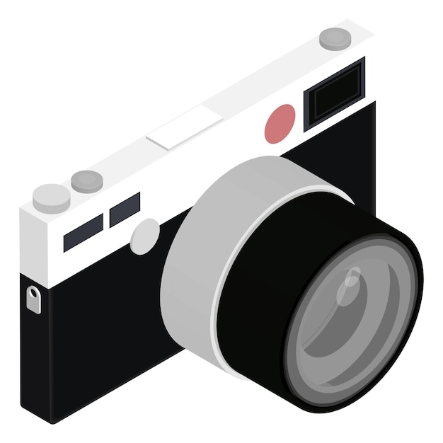 Fotocamera png illustrazione sfondo trasparente