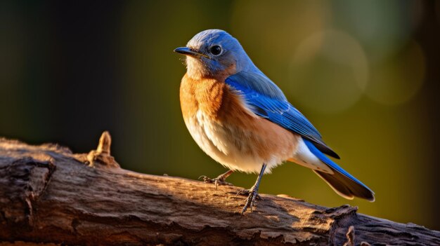 Fotografia 8K Eastern Bluebird Cattura nitida in Ultra HD