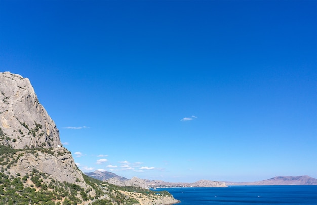 Fotografia aerea del Mar Nero. Tempo soleggiato.