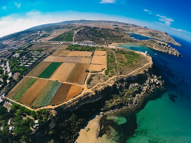 Fotografia aerea di Malta