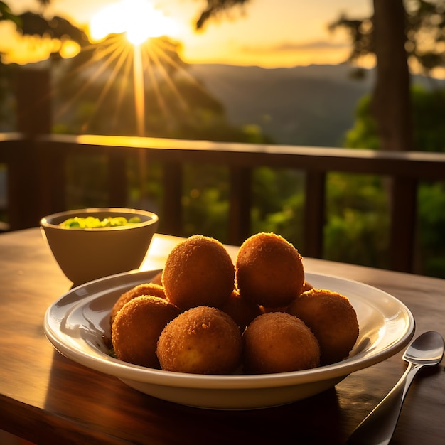 Fotografia all'aperto di Coxinha