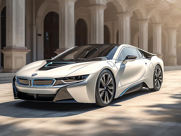 Fotografia automobilistica di modelli di auto BMW i8