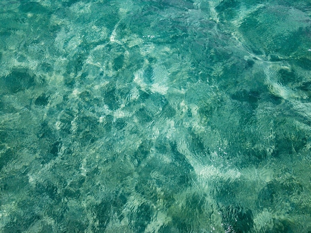 Fotografia completa dell'acqua ondulata