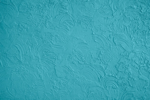 Fotografia completa della parete blu
