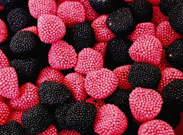 Fotografia completa delle caramelle