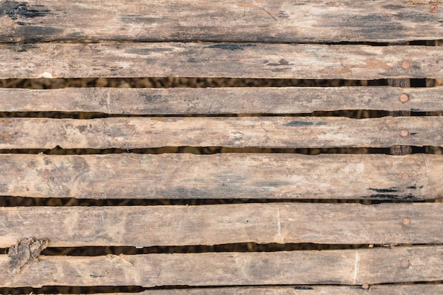 Fotografia completa di vecchie tavole di legno