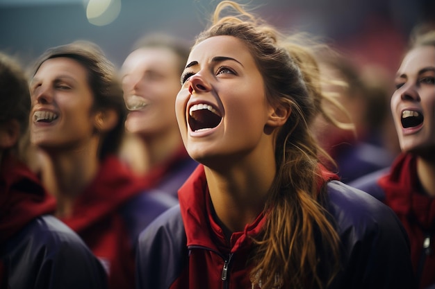 Fotografia d'archivio della squadra di calcio femminile spagnola