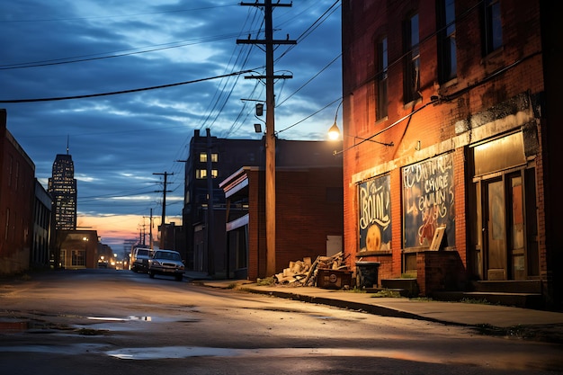 Fotografia del distretto di Nashville Gulch