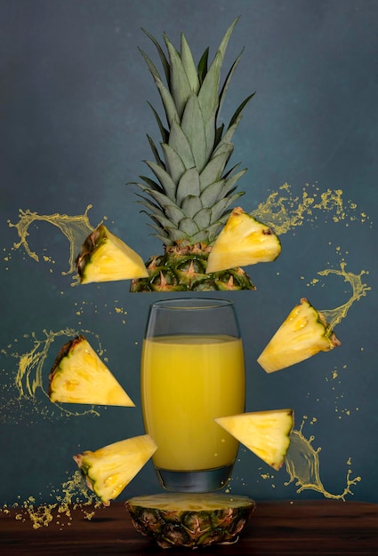 Fotografia del succo di ananas