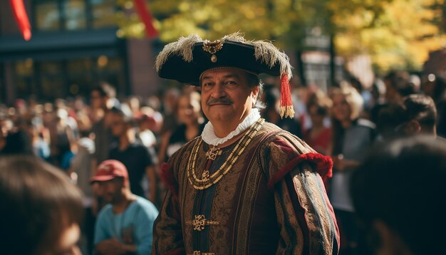 Fotografia della celebrazione del Columbus Day