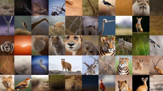 fotografia della fauna selvatica con immagini di animali nel loro habitat naturale