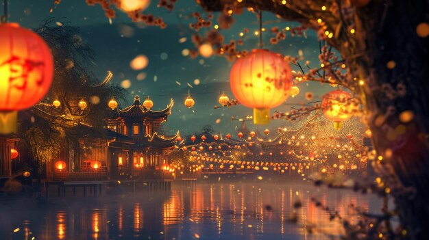 Fotografia della festa del Capodanno cinese