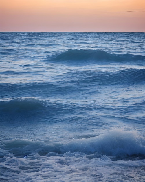 Fotografia delle onde del mare