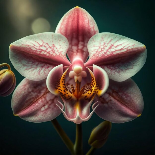 Fotografia di alta qualità del fiore di orchidea