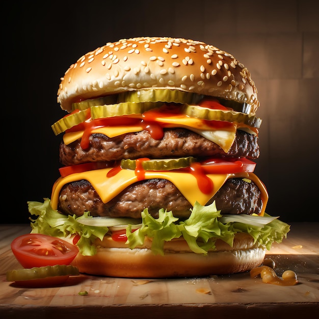 Fotografia di Big Cheese Burger