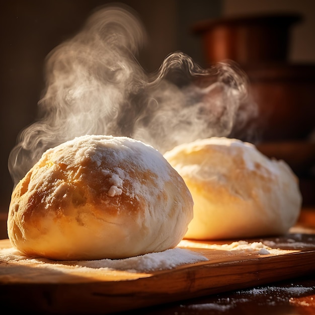 Fotografia di cibo brasiliano di Po de Queijo