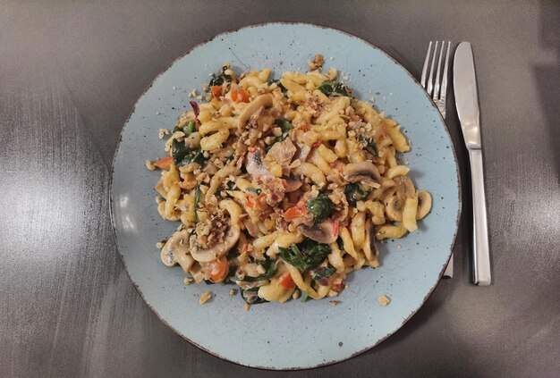 fotografia di cibo di cibo semplice e delizioso preparato da sé